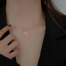 Twinheart Embrace Necklace