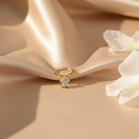 Nakshatra Bloom Hoop