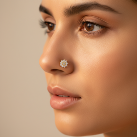 Sunehri Blossom Nosepin