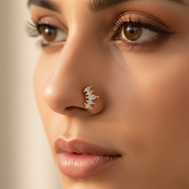 Radiant Crown Nosepin