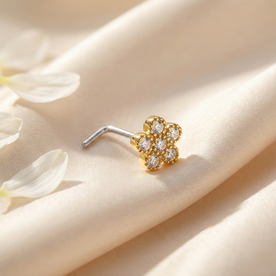 Twinkle Bloom Nose Pin