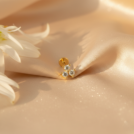 TriniFlora Sparkle Pin