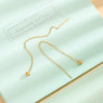 Golden Glide Threaders Anti Tarnish Ear line