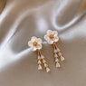 Dewdrop Blossom Drops Earring