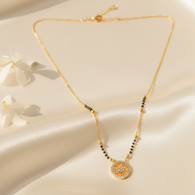 Kiara FloralHalo Mangalsutra