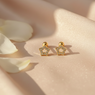 Star Aura Mini Stud Earrings 1 Pair