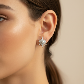 Stellar Bloom Studs