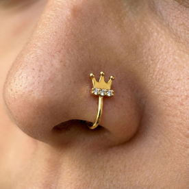 Rajkumari Crown Nose Ring