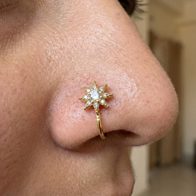 Nakshatra Glow Nose Ring