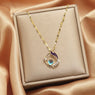 Honey Star Moon Necklace