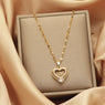 Light Luxury Love Heart Necklace